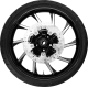Coastal Moto Hurricane Front Wheel - Black Cut (21") | Rotors (11.8") | Dunlop Tire (130/60B21) - 0335-0020  PKG-HUR213BC-ABST